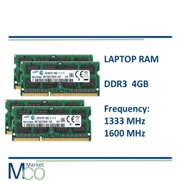 رم لپ تاپی 4گیگابایت DDR3