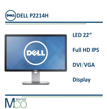 مانیتور استوک دل 22 اینچ مدل LED Dell  P2214H