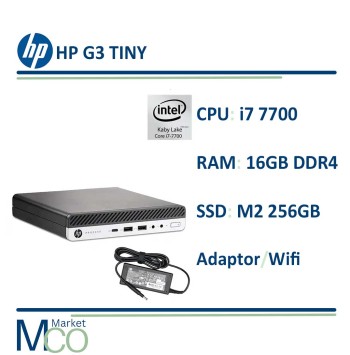 تاینی کیس اچ پی HP ProDesk 600 G3 i7 7700t/ Ram 16GB D4/ M2 256
