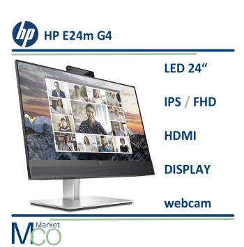 مانیتور استوک اچ‌پی  24 اینچ مدل LED HP E24m G4