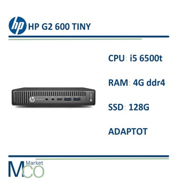 تاینی کیس اچ پی HP ProDesk 600 G2 i5 6500t/ Ram 4GB D4/ ssd 128G