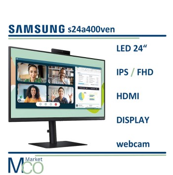 مانیتور استوک سامسونگ 24 اینچ مدل LED samsung s24a400ven