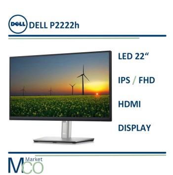 مانیتور استوک دل 22 اینچ مدل LED P2222H