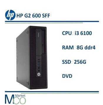 مینی کیس اچ پی HP ProDesk 600 G2 i3 6100/ Ram 8GB DDR4/ssd 256G