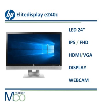 مانیتور استوک اچ پی 24 اینچ مدل LED elitedisplay e240c