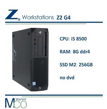 مینی کیس اچ پی ورک استیشن  HP Z2 G4 Workstation i5 8500/ Ram 8GB DDR4/ SSD M2 256G