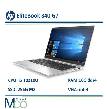 لپتاپ اچ‌پی استوک HP EliteBook 840 G7 i5 10210U/Ram 16G DDR4/SSD M2 256GB