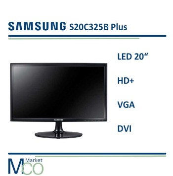 مانیتور استوک سامسونگ 20 اینچ مدل S20C325B Plus