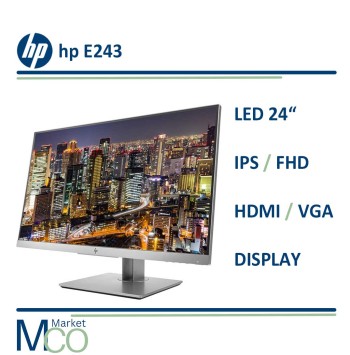 مانیتور استوک اچ پی 24 اینچ مدل LED HP ips E243